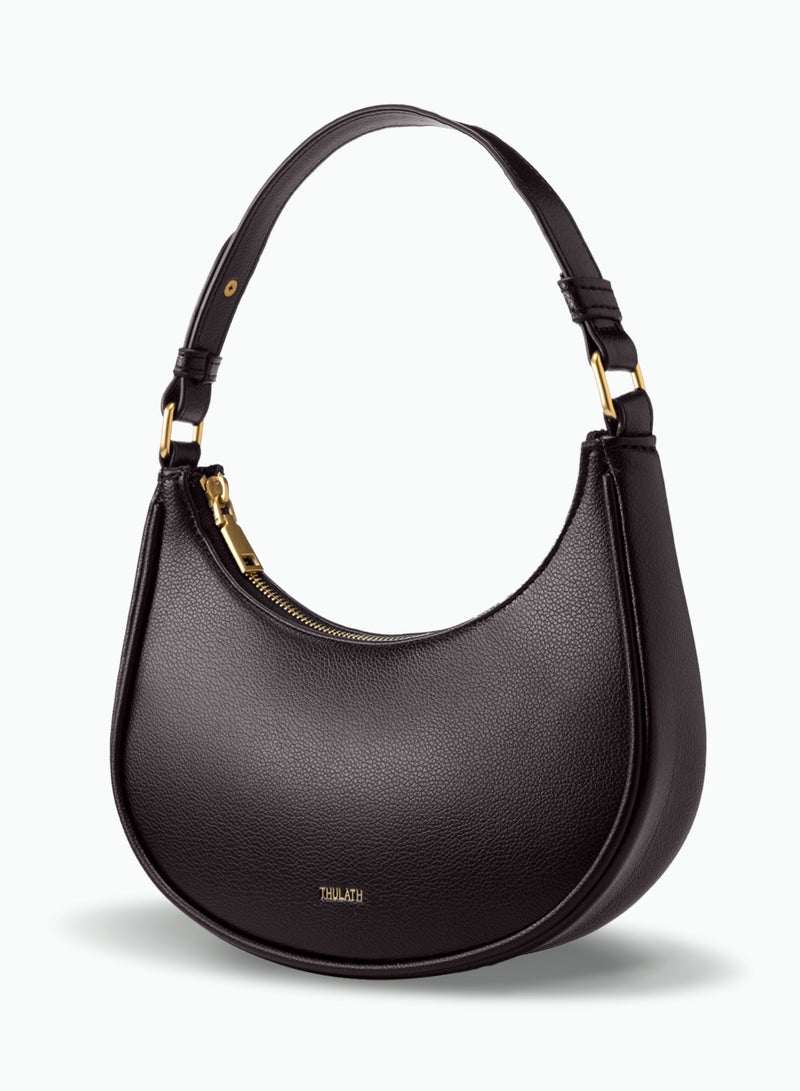Thulath Women's Shoulder Bag, Vegan Leather Shoulder Bag, women's commuter shoulder bag crossbody bag crescent bag type underarm bag, The perfect gift choice - Image 2